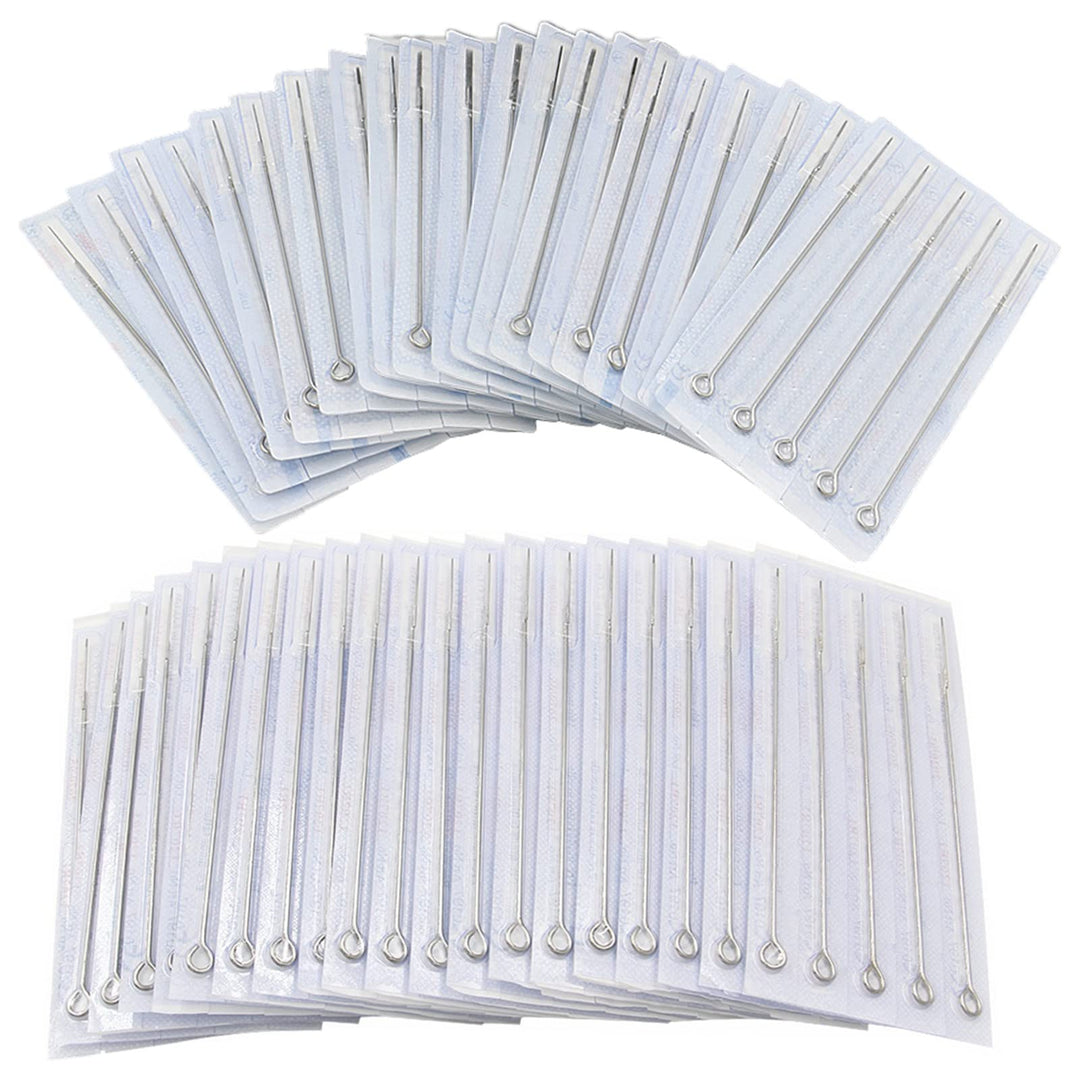 Tattoo Needles Set - 50Pcs Mixed Disposable Sterile Tattoo Guns Needles 3rl 5rl 7rl 9rl 5rs 7rs 9rs 5m1 7m1 9m1 Used For Tattoo Machine Tattoo Kit Tattoo Supplies