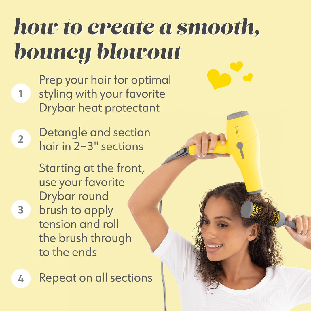 Drybar Buttercup Blow Dryer the Official Hair Dryer of Drybar by Drybar