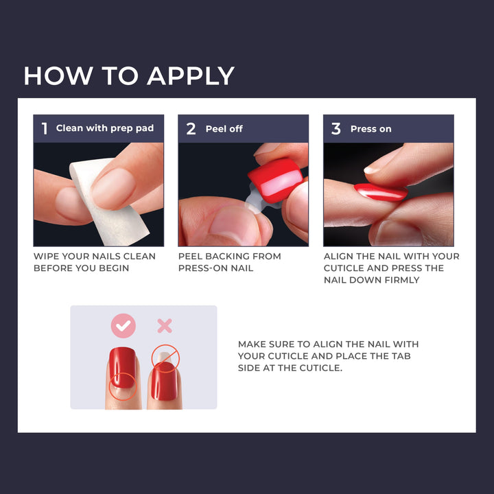 Press-on Manicure - One More Chance