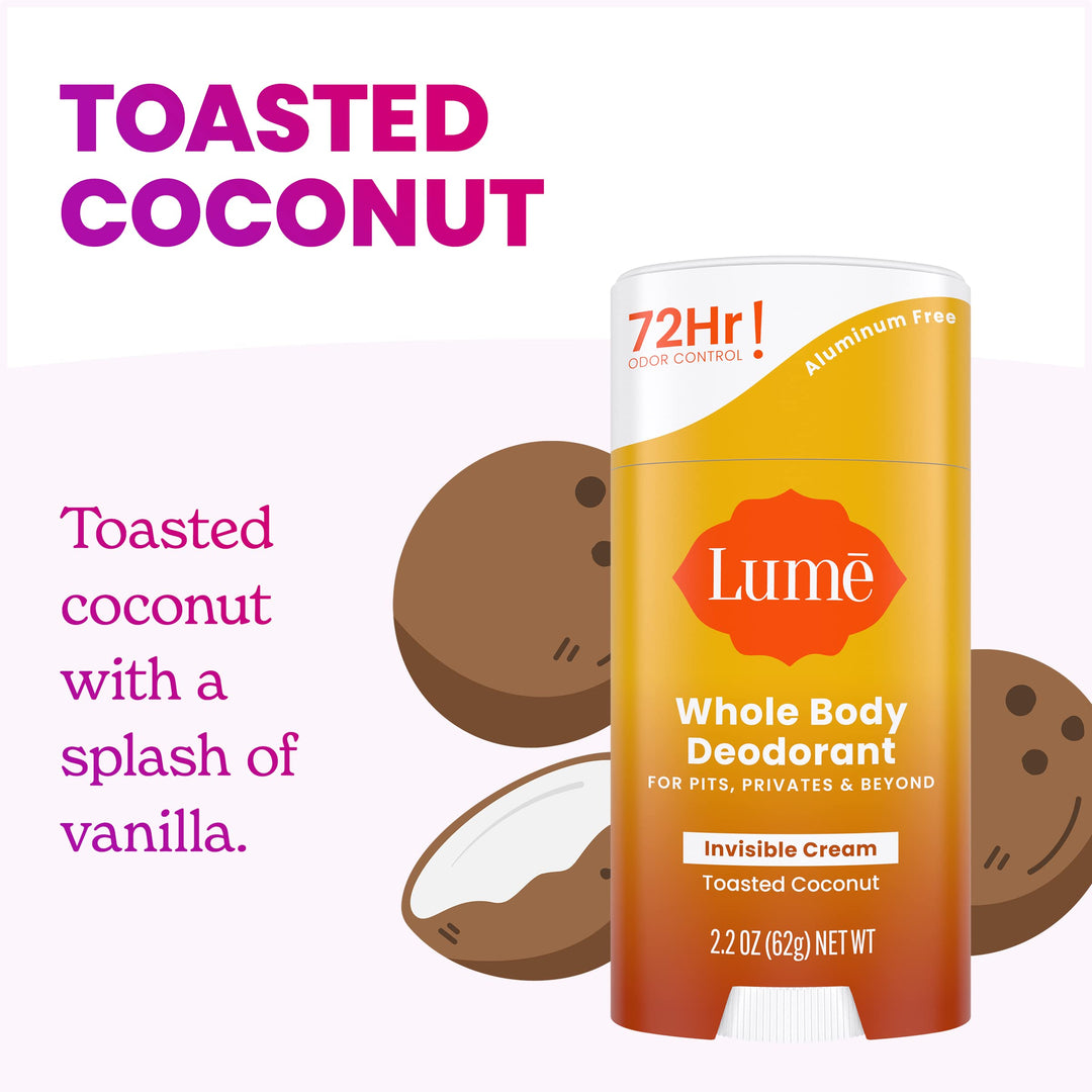 Invisible Cream Stick - 2.2 ounce (Toasted Coconut)