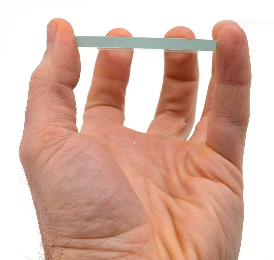 Double Concave Lens, 300mm Focal Length - 3 (75mm) Diameter - Spherical, Optically Worked Glass Lens - Ground Edges, Polished - Great for Physics Classrooms