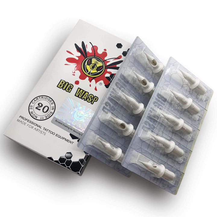 30/13M1 : Professional Disposable Tattoo Needle Cartridge 13 Single Stack Magnum (13M1) 20Pcs