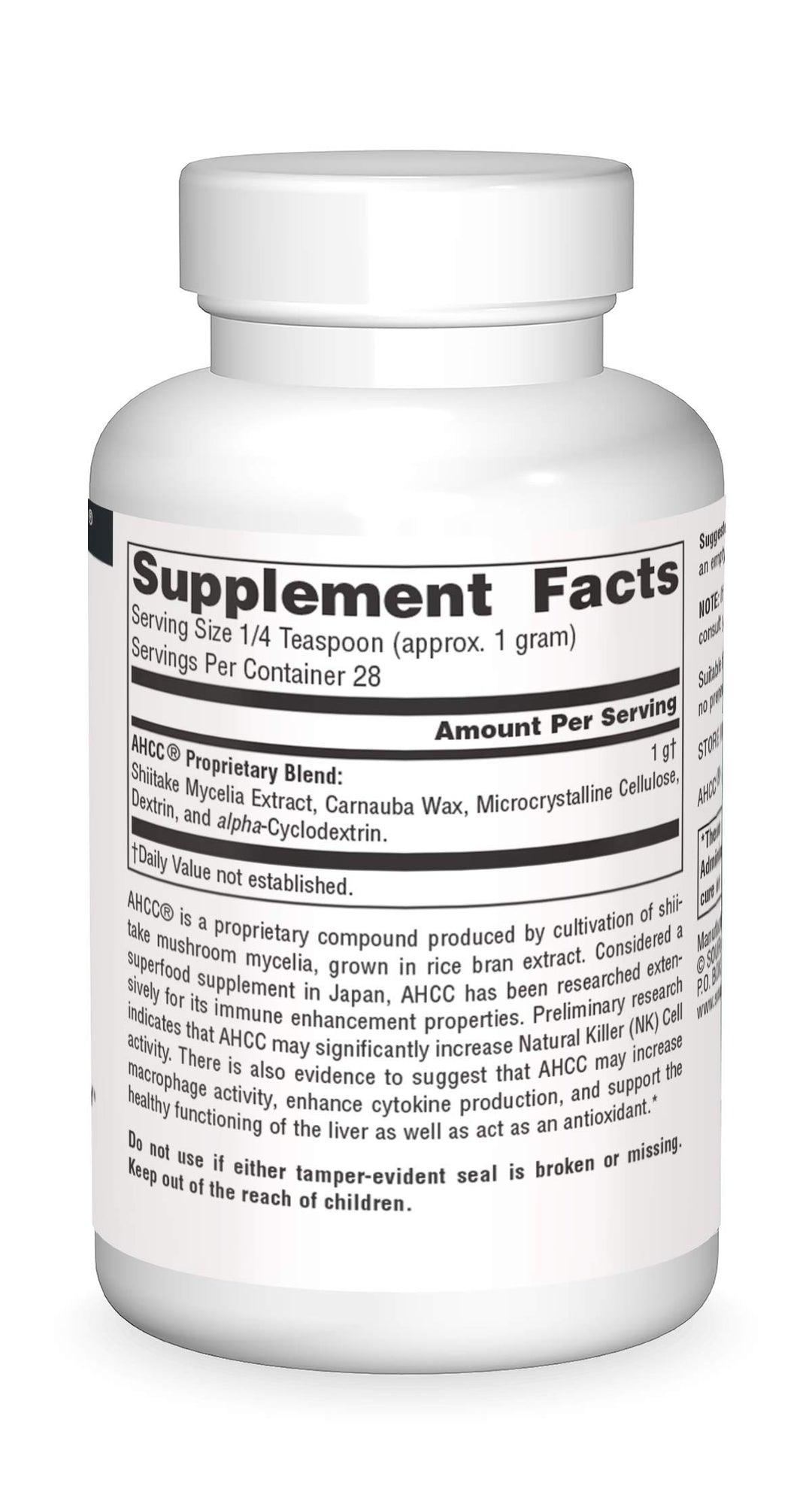 : AHCC* - 1 oz. Powder