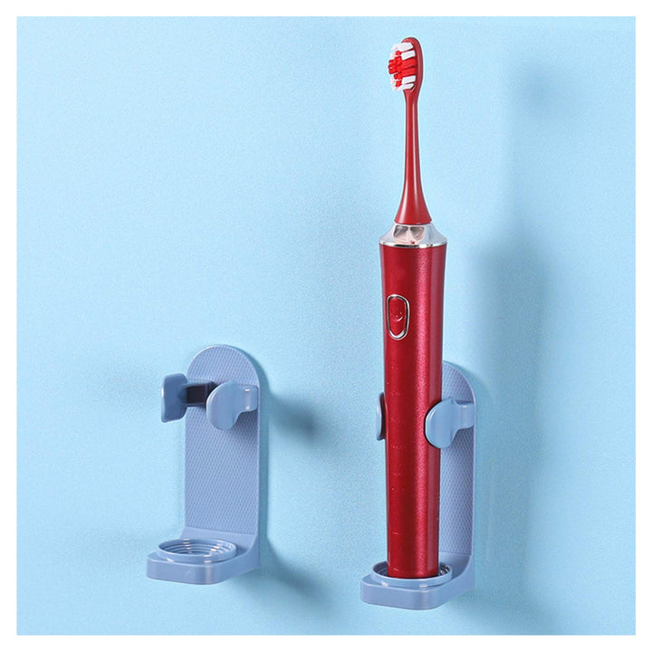 Electric Toothbrush Holder Wall Mounted, Self Adhesive Toothbrush Storage Organizer, No Slip Tooth Brush Body Base Stander for Bathroom (2)