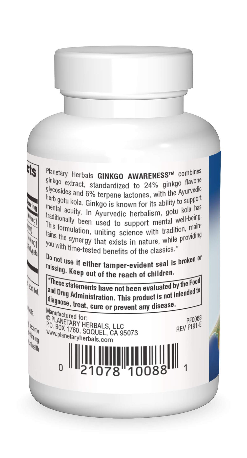 Ginkgo Awareness Tablets, 30 Count