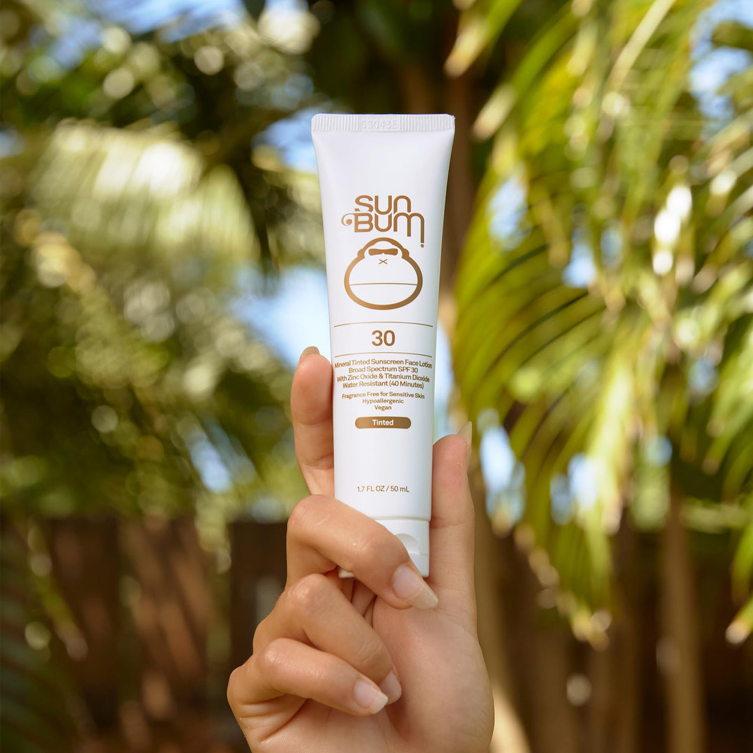 Mineral SPF 30 Tinted Face Sunscreen | Matte Primer| Broad Spectrum Moisturizing Sunblock with Vitamin E |Hawaii 104 Act Compliant (Octinoxate & Oxybenzone Free) | Travel Friendly 1.7 oz