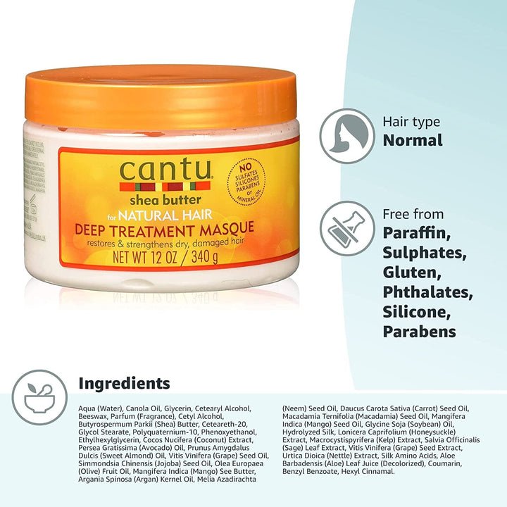 Shea Butter Deep Treatment Masque, 12 Ounce