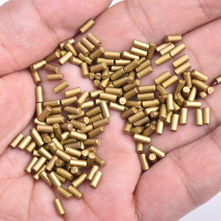 (2.25mm) 60g/Pack(Approx450~500pcs) Ferrocerium Lighter Flint Stone for Petrol or Gas Lighters Accessories #FLQ178-B/G Gold
