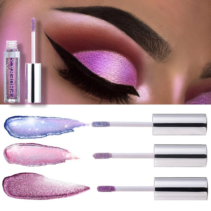 Liquid Eyeshadow, Waterproof Glitter Shimmer Sparkle Eye Stick Easy To Wear Long Lasting Eyeliner Eye Pencil Makeup Cosmetics(A108)