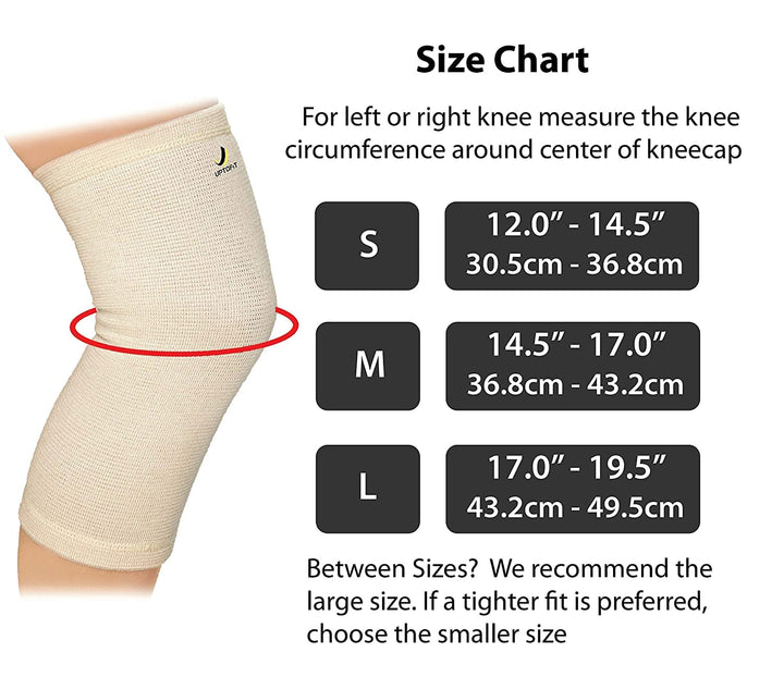 True Copper Compression Knee Sleeve, Lightweight Brace for Everyday Knee Support, Breathable Fabric for Jogging and Daily Activity, Unisex (Medium)