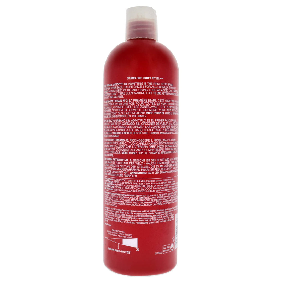 Tigi Bed Head Urban Anti+dotes Resurrection Conditioner Damage Level 3, 25.36-Ounce