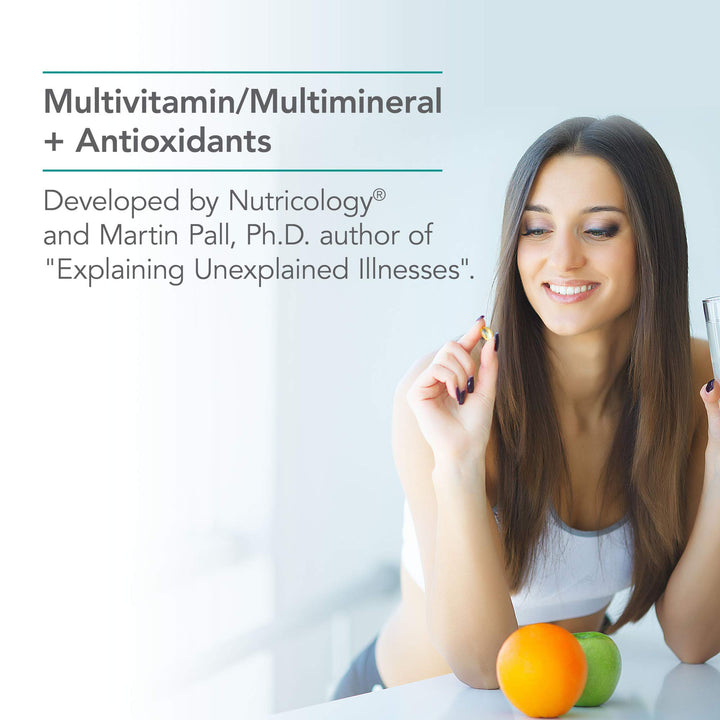 MVM-A Supplement - Multivitamin for Men & Women, with Iron, Daily Vitamins, for Adults, High Potency, Bioavailable, Vegetarian Capsules - 180 Count