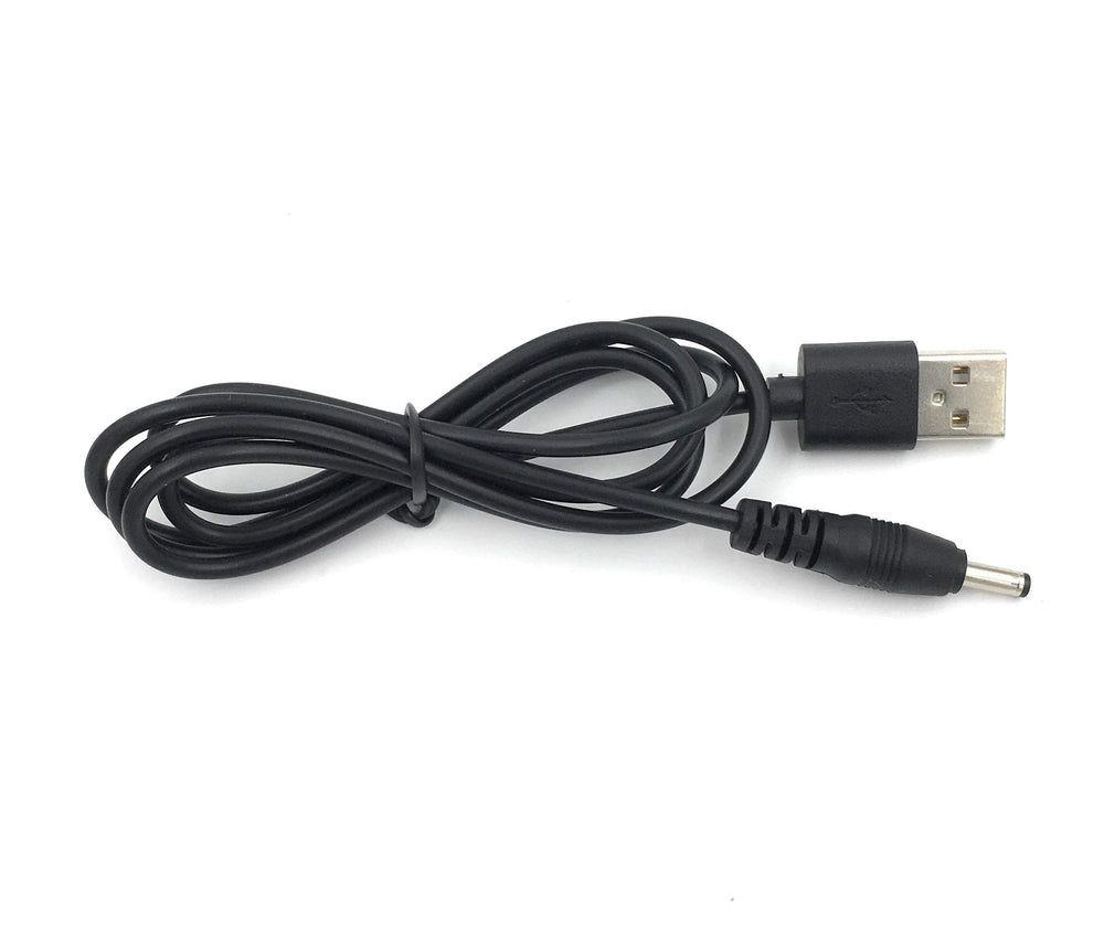 XCIVI Replacement USB Charging Cable for Fairywill/KIPOZI/Dnsly/Sboly Sonic Electric Toothbrush - 3 Feet (1 Meter) (Black)