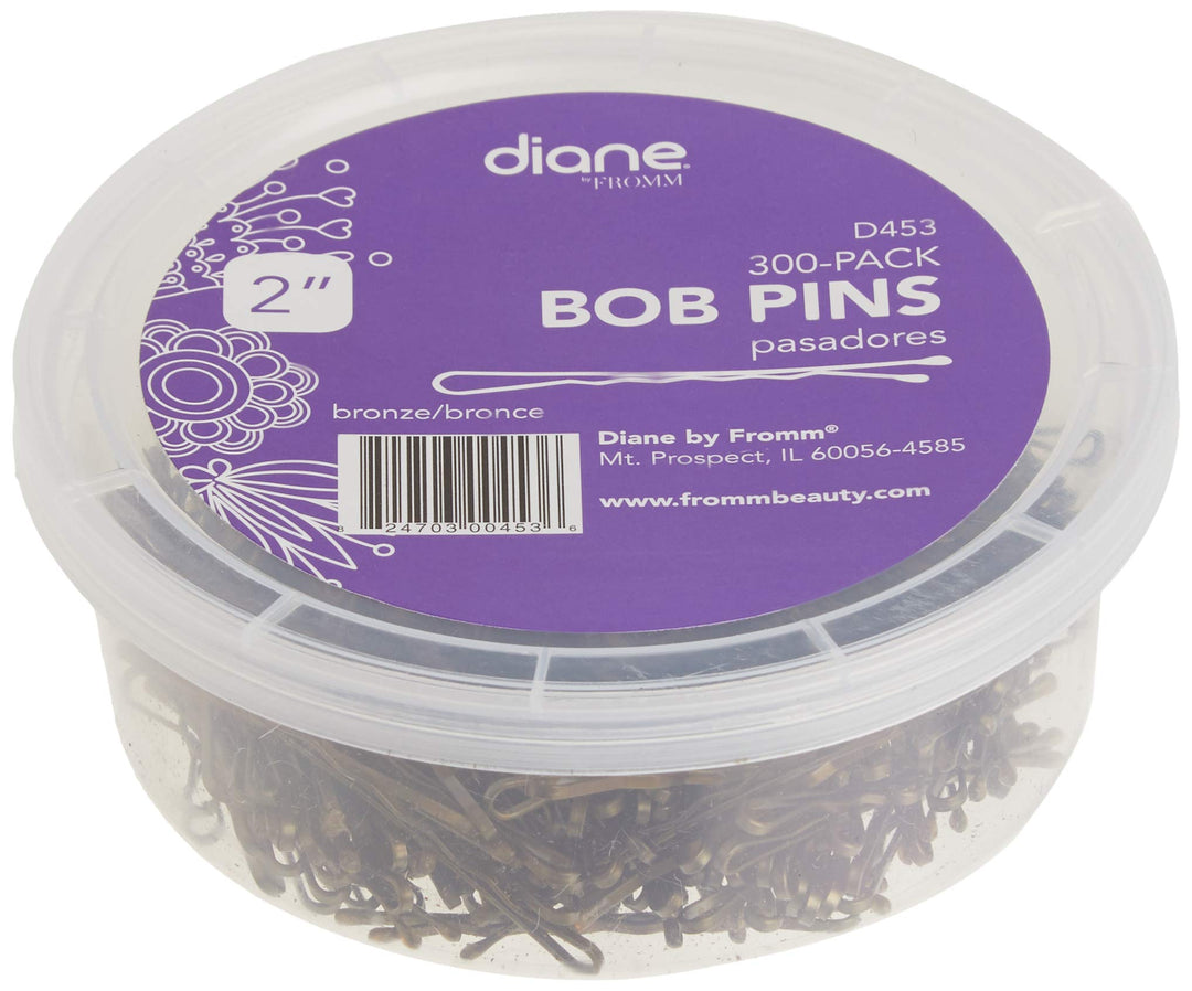 2 Bobby Pins, Bronze, 300-pack.