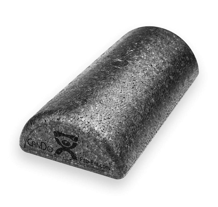 Black Composite High-Density Roller, Half-Round, 6 X 12