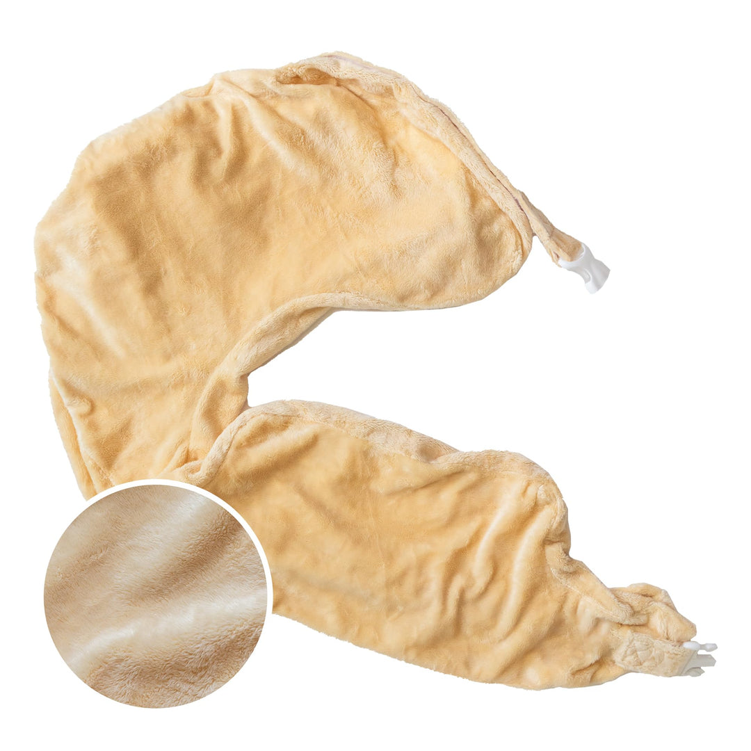 Super Deluxe Nursing Pillow Slipcover Sleeve | Great for Breastfeeding Moms | Pillow Not Included, Gold