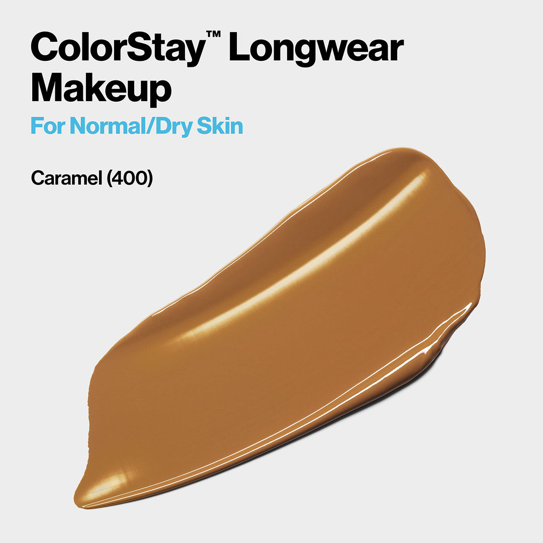 ColorStay Liquid Matte Buildable Coverage Foundation For Dry Skin,Caramel, 1 Fl Oz 30ml