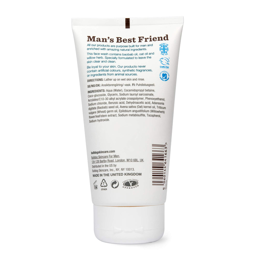 Mens Skincare and Grooming Sensitve Face Wash, 5 Ounce