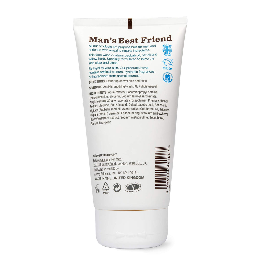 Mens Skincare and Grooming Sensitve Face Wash, 5 Ounce