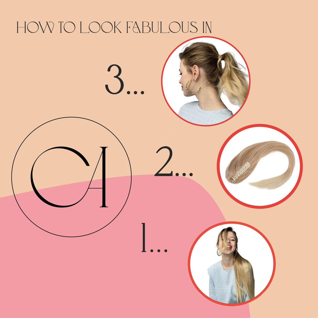 27 (70cm) brown # 6 H80 : PRETTYSHOP 27 Hairpiece Ponytail Clip on Extension Long hair smooth Heat-Resisting H80