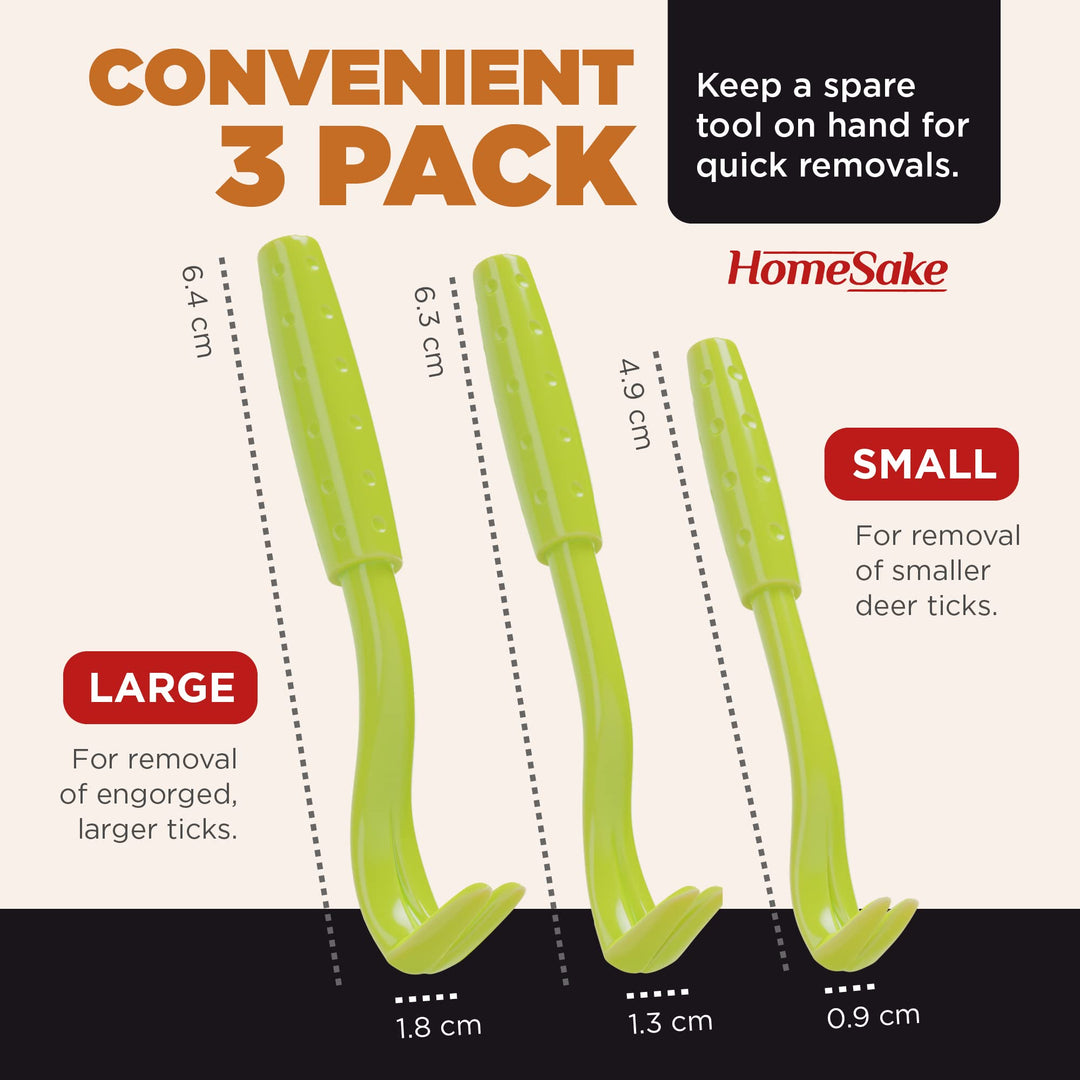 - Tick Remover Tool for Dogs, Cats & Humans - 1 Packs of 3 - Pain Free Tick Removal Twister Tweezers - Dog Tick Removal Tool - Tick Puller Removes Head & Body - Includes User Guide