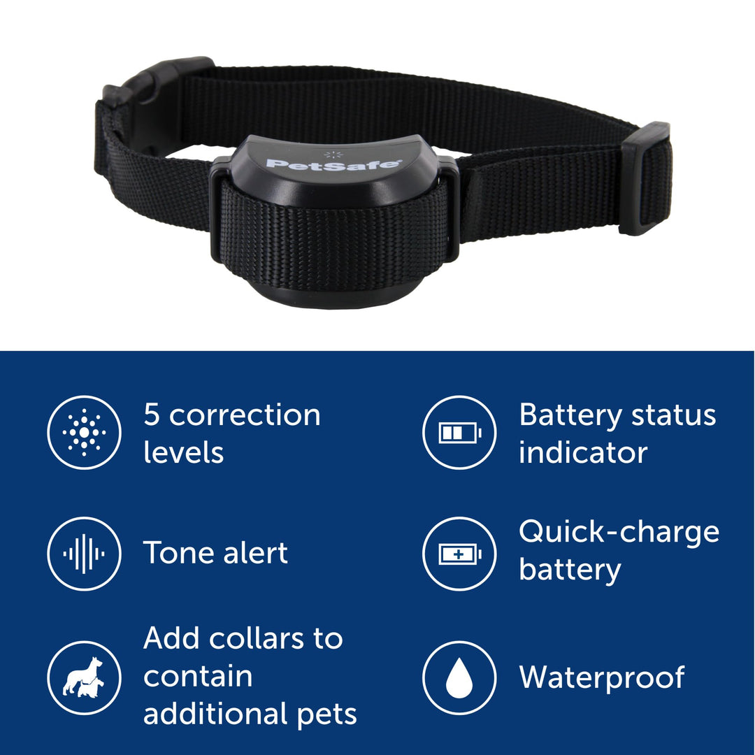 Stay & Play Compact Wireless Pet Fence for Dogs, No Wire Circular Boundary, Secure up to 3/4 Acre, No-Dig and Portable for Travel, for Dogs 5lb & up, from Parent Company Invisible Fence Brand