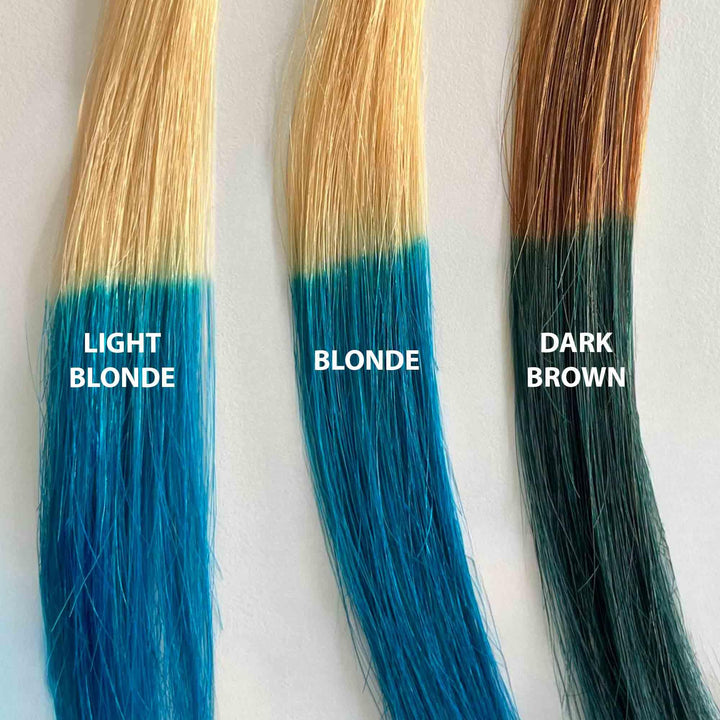 IROIRO Premium Natural Semi-Permanent Hair Color 40 Iro Blue (4oz)