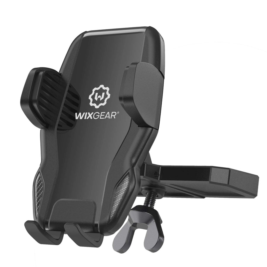 Universal Car Phone Mount CD Slot Car Mount Holder with New Gravity Self-Locking Design Mount, Compatible with All Smartphones (New Gravity Self-Locking Mount)