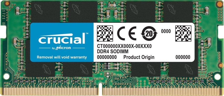 8GB Single DDR4 2666 MT/s (PC4-21300) SR X8 SODIMM 260-Pin Memory - CT8G4SFS8266