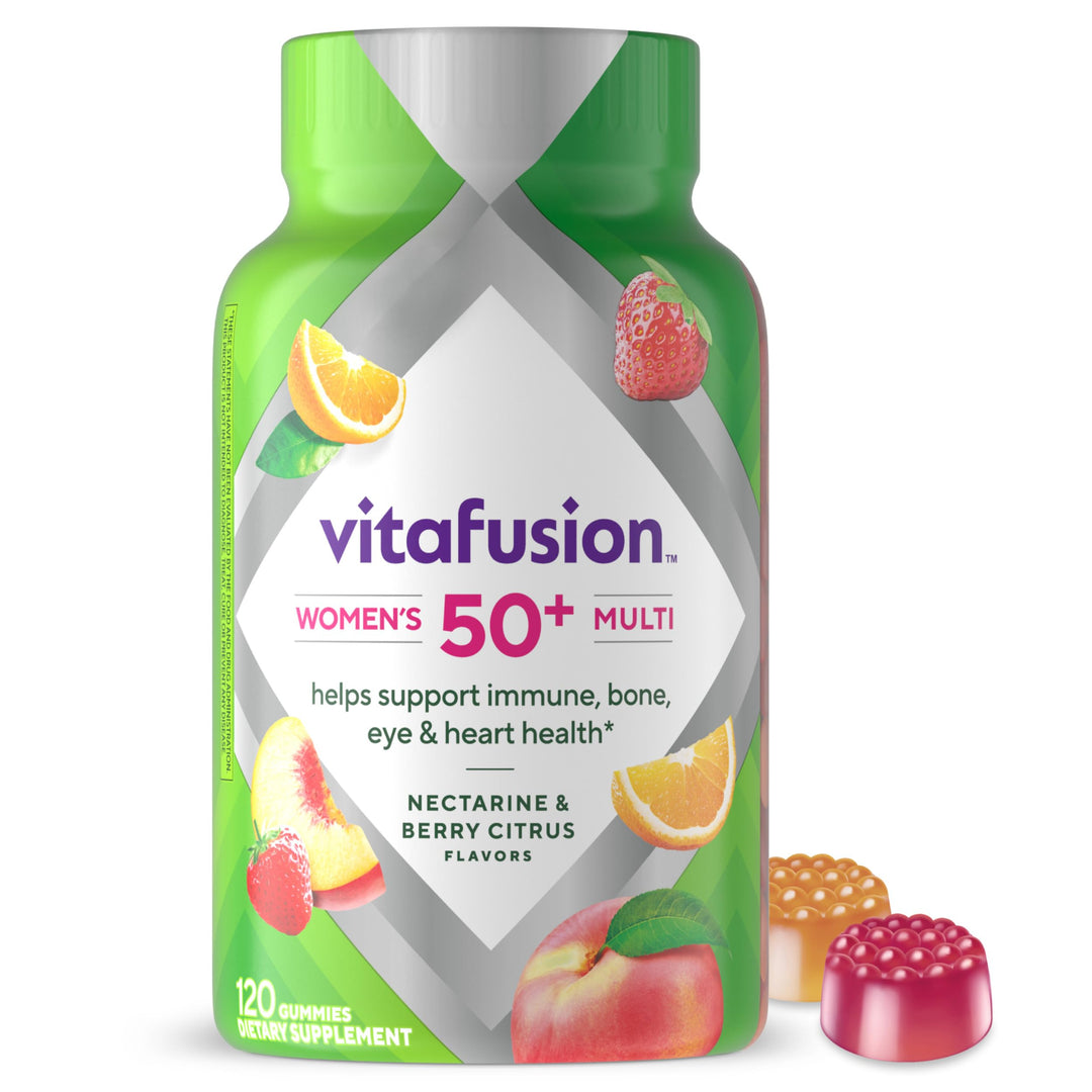 Women's 50+ Daily Multivitamin, Gummy Vitamins, 120 Ct