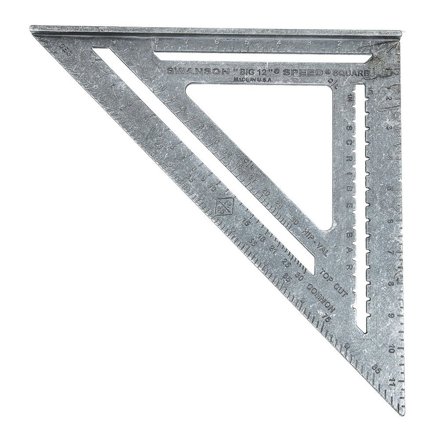 Big T0108 12 Speed Square Layout Tool with Blue Book