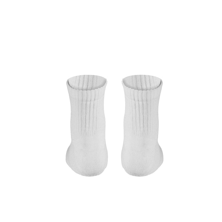 Truform Extra Soft, Cushioned 8-15 mmHg Ankle Compression Socks, White, X-Small