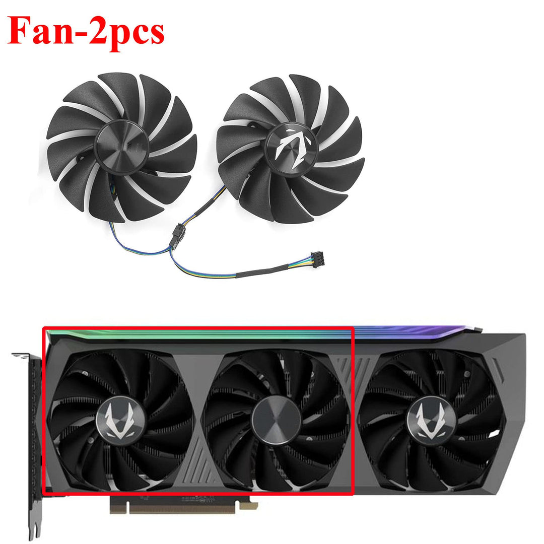 88mm GA92S2U RTX3070 RTX3080 Graphics Card Fan for Zotac RTX 3070 3080 Ti AMP Holo Video Card Cooler (Fan-C)