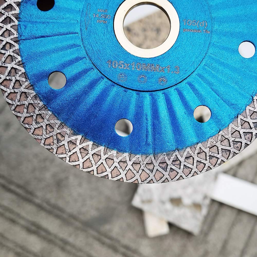 4 Diamond Saw Blade Super Thin Porcelain Cutting Blade for Cutting Granite Marble Ceramic Tile…