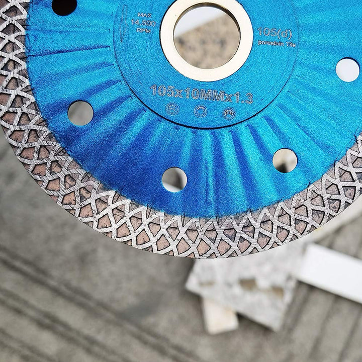 4 Diamond Saw Blade Super Thin Porcelain Cutting Blade for Cutting Granite Marble Ceramic Tile…