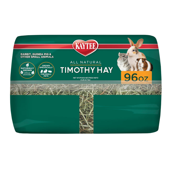All Natural Timothy Hay for Guinea Pigs, Rabbits & Other Small Animals, 6 Pound