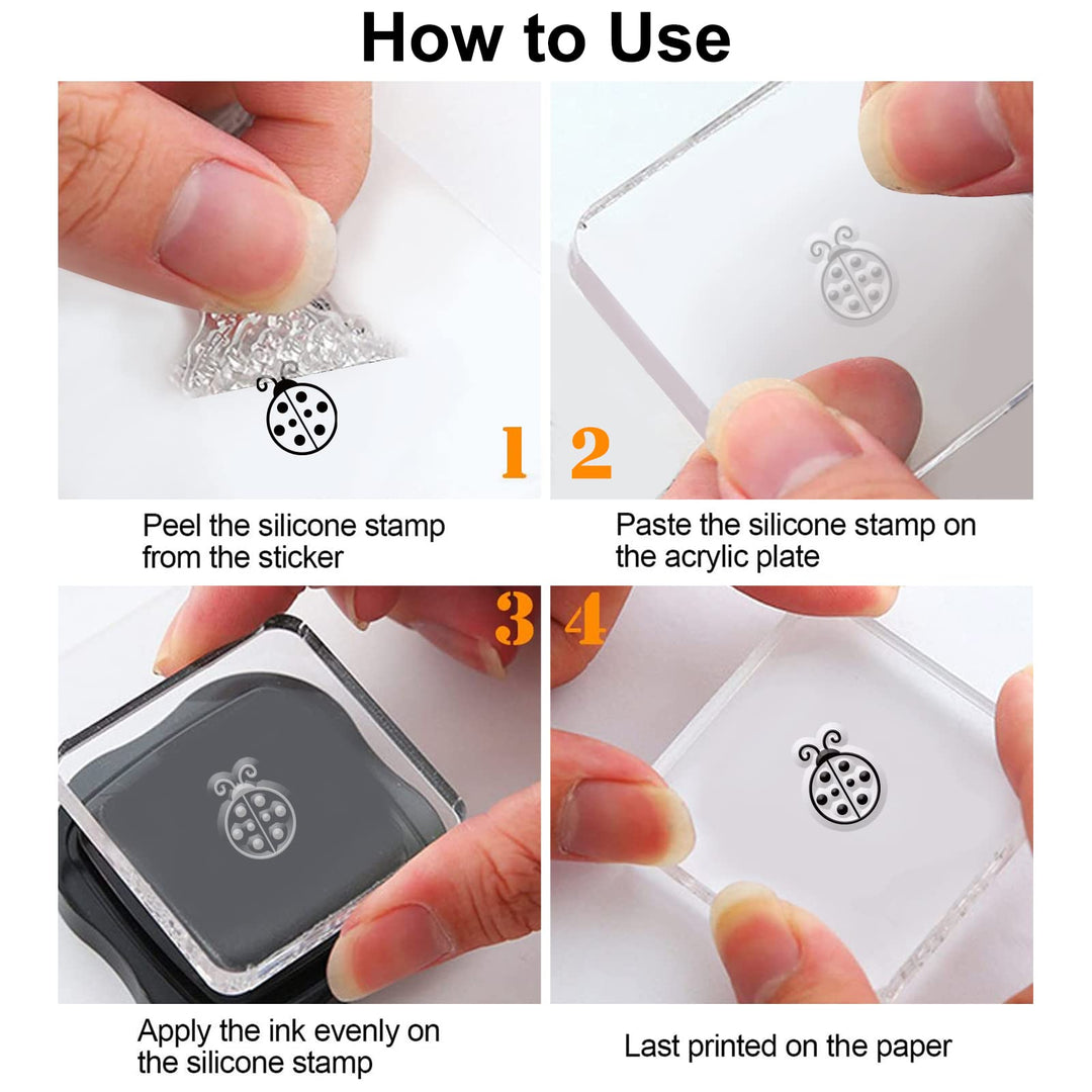 Gnome Silicone Clear Stamps Spring Flower Bee Butterfly Transparent Stamps for Birthday Valentine's Day Cards Making DIY Scrapbooking Photo Album Decoration Paper Craft…