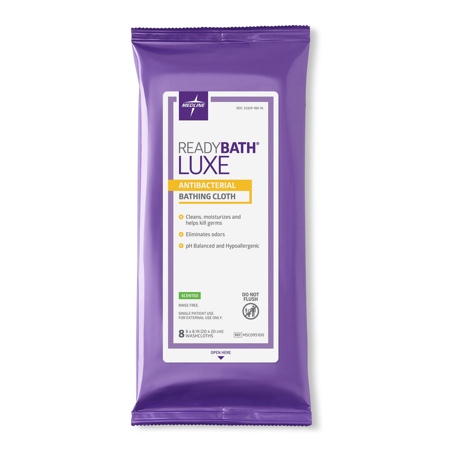 MSO-MSC095100H ReadyBath Luxe Total Body Cleansing Heavyweight Washcloths