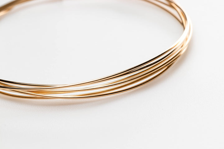 26 Gauge, 14/20 Yellow Gold Filled Wire Half Hard Round 14K Gold Filled Made in USA - 5FT
