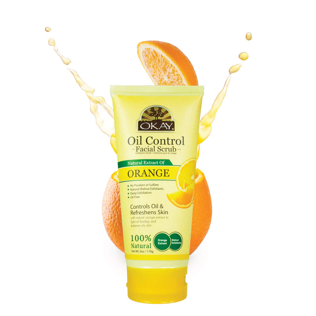 Facial Scrub, Orange, 6 Ounce