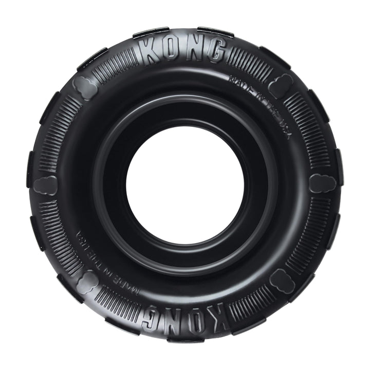 Extreme Tires - 's Most Durable Natural Rubber Chew & Fetch Toy - Treat Dispenser Dog Tire Toy - Pet Supplies for Outdoor & Indoor Play - For Small Dogs