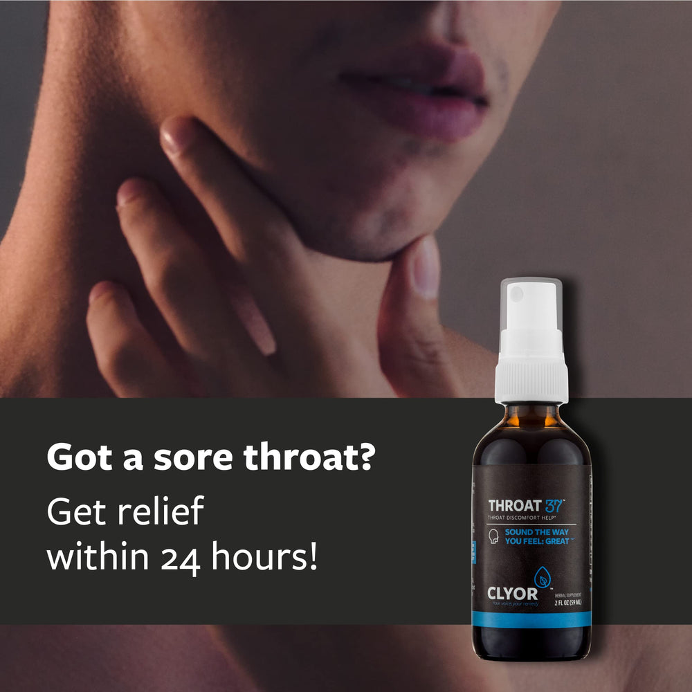 THROAT37 – Natural Sore Throat Relief Spray – Natural Herbal Supplement