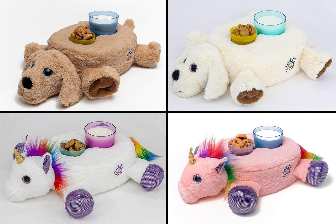 Cup Cozy Critters Dog Cup Holder for Kids-Keep Drinks Close. Stop Spills. Use it Anywhere-Couch, Bed, car/RV, Park, Camping and More!