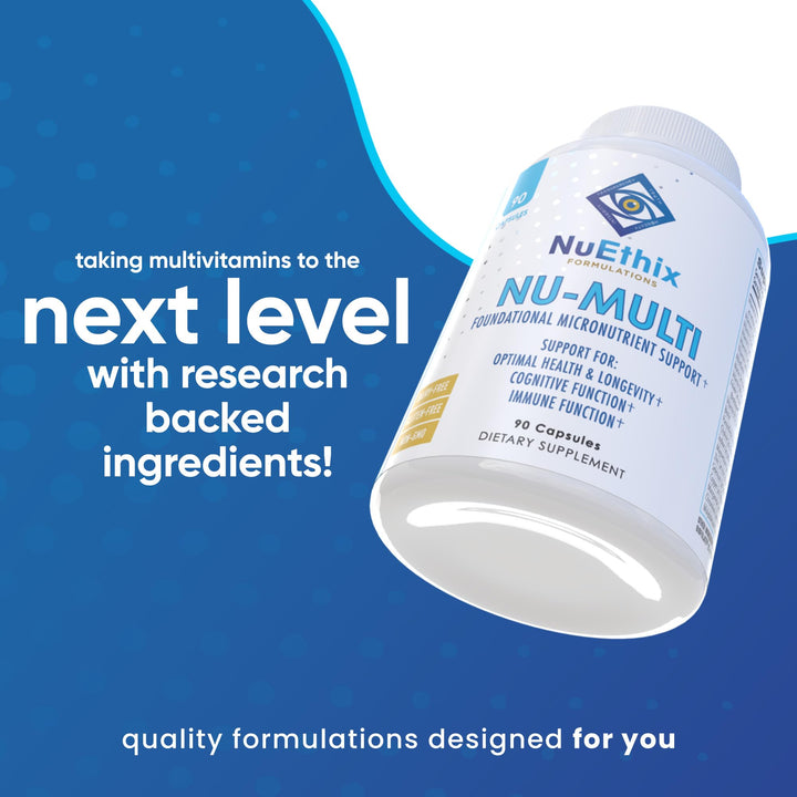 Nu-Multi Foundational Micronutrient Support Dietary Supplement, 90 Capsules