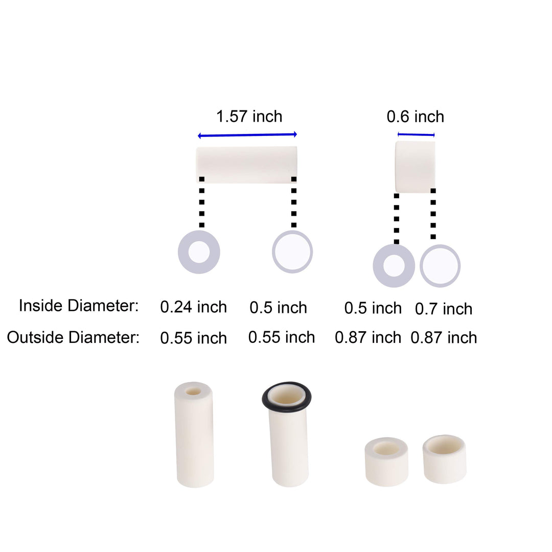 Pressure Washer Sandblasting Nozzle Tip, Replacement Wet Sand Blaster Attachment, 5000 PSI, 2-Pack