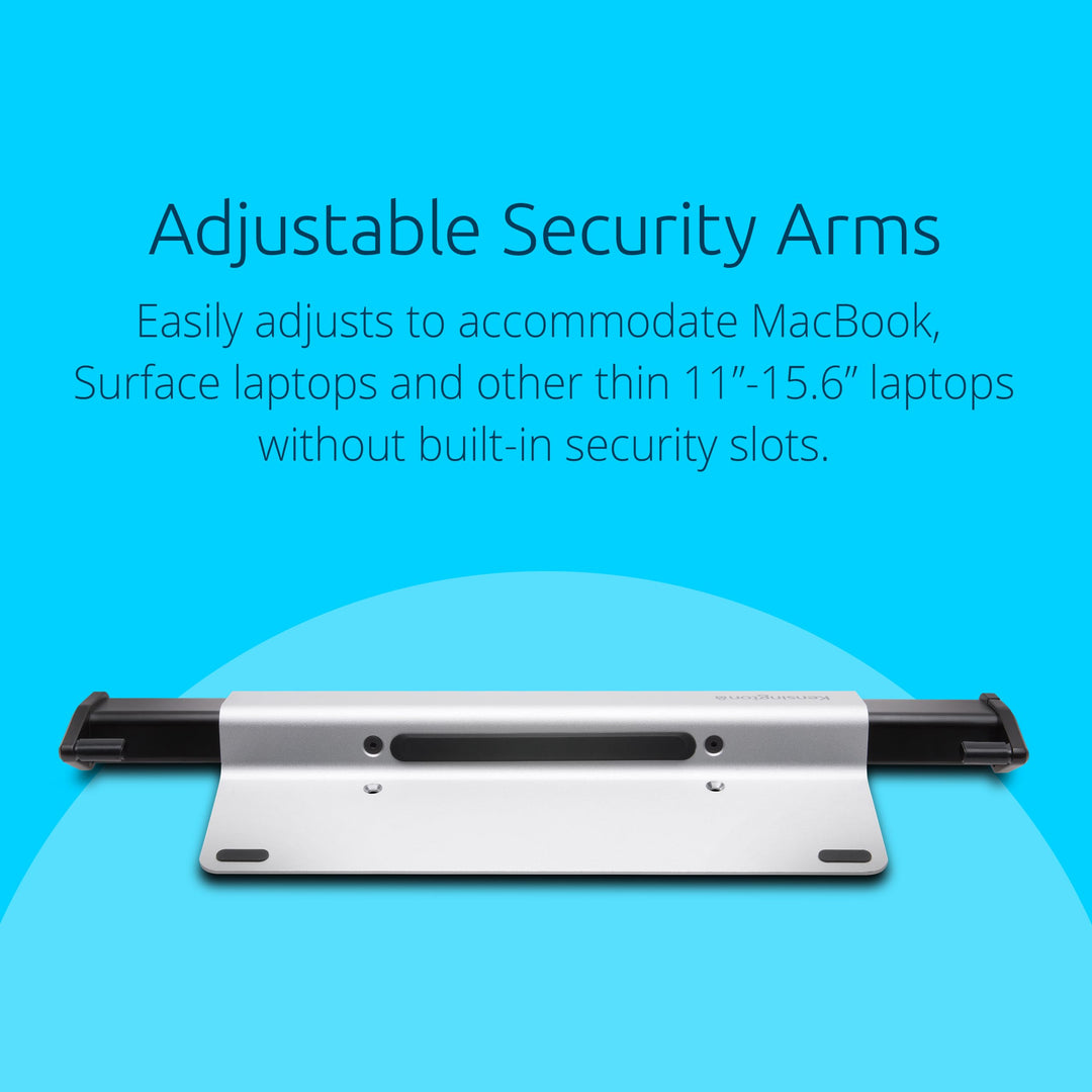 MacBook and Surface Laptop Locking Station with Keyed Lock Cable (K64453WW)