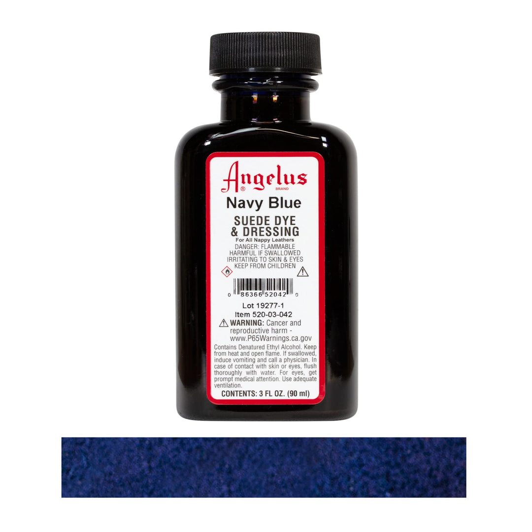 Suede Dye Navy Blue