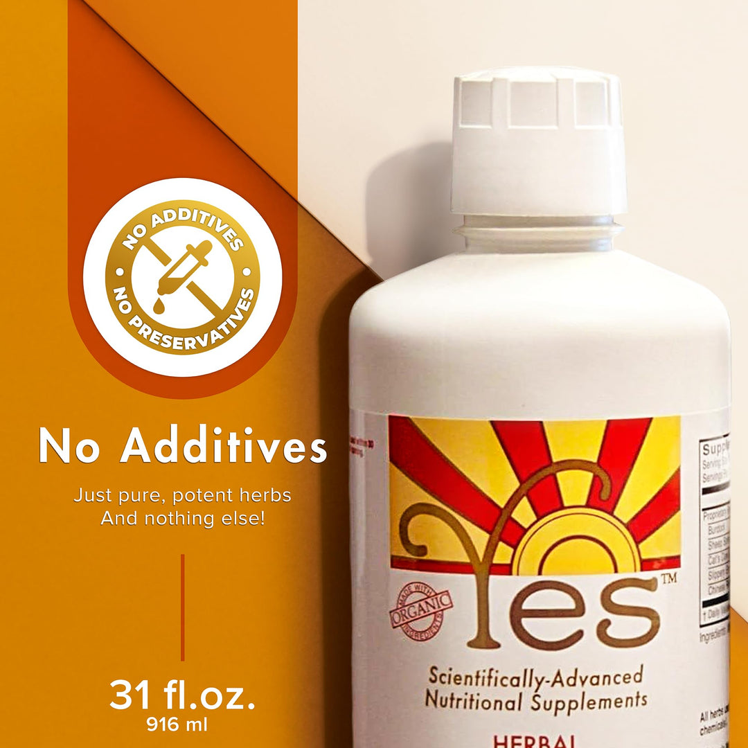 Herbal Health Supplements for Adults - Immune Support Supplement Women and Men | Burdock, Sheep Sorrel, Wildcrafted Cat's Claw, Slippery Elm, Chinese Rhubarb Vitamins Supplements | 31oz Liquid | Yes