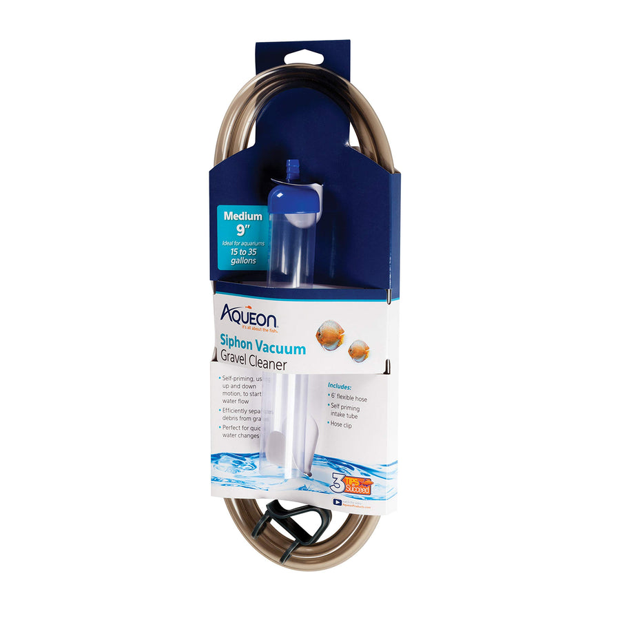 Aquarium Siphon Vacuum Gravel Cleaner Medium - 9 Inches