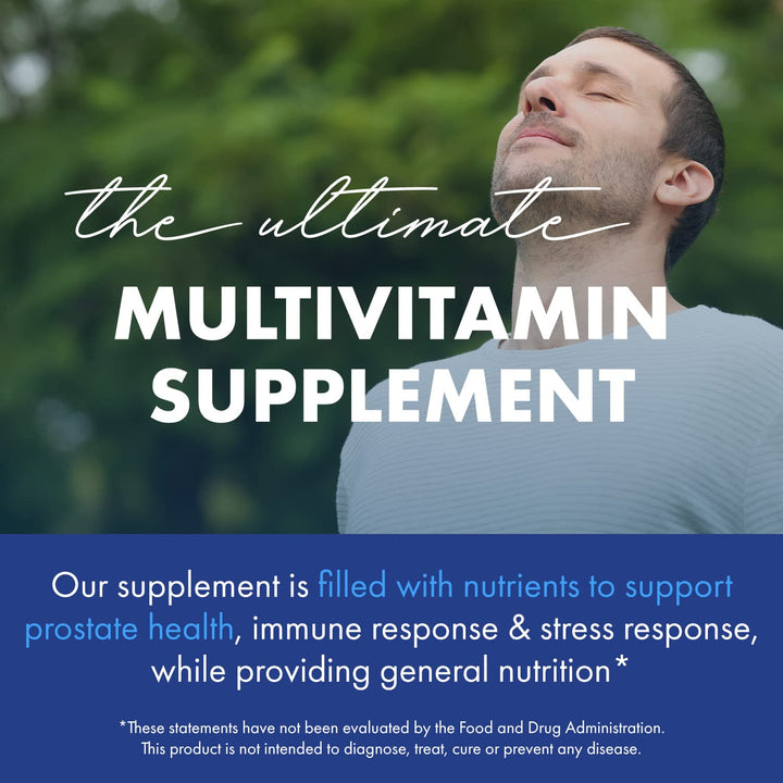One N Only Multivitamin for Men, Natural One a Day Herbal Supplement with Vitamin D3, B12, and Biotin with Whole Foods, 90 Tablets